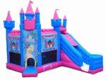 Castello Principessa Di Salto Con Scivolo