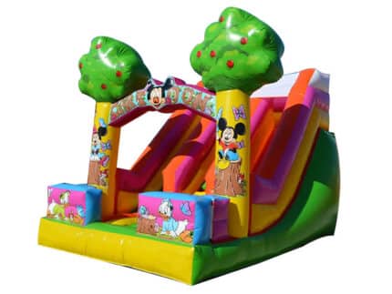 Scivolo Gonfiabile Il Bosco Cartoon