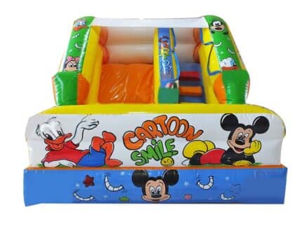 Scivolo Gonfiabile Tema Cartoon Professionale