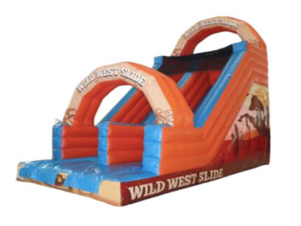 Gonfiabile Scivolo Grande Tema Western