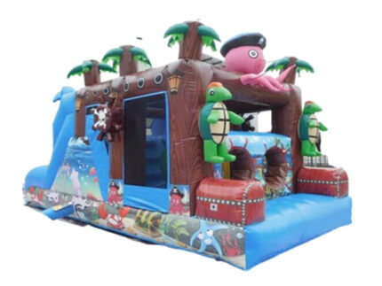 Combinato Gonfiabile Percorso Mare